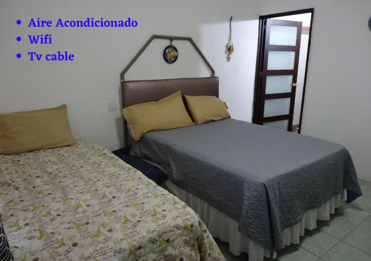 מנסניו Habitaciones-Comodas-Aire-Wifi-Tv-Cerca De Playa-!!Excelente Precio II מראה חיצוני תמונה