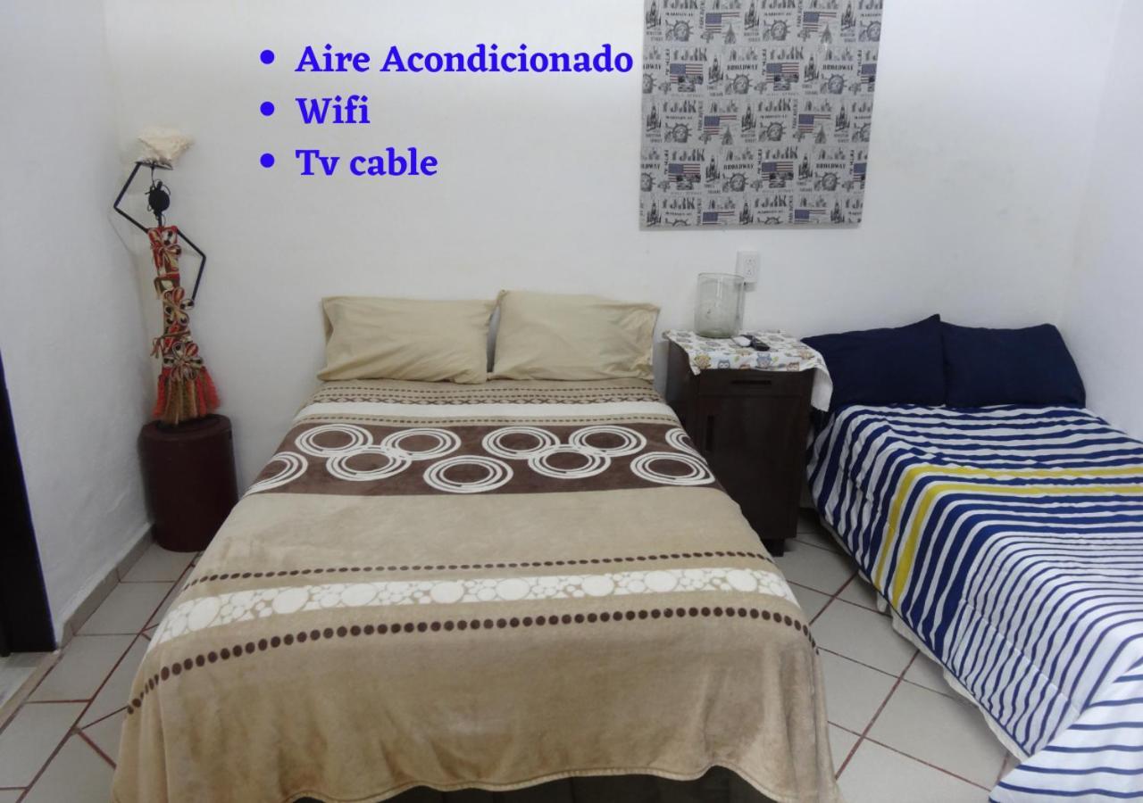 מנסניו Habitaciones-Comodas-Aire-Wifi-Tv-Cerca De Playa-!!Excelente Precio II מראה חיצוני תמונה